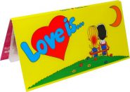 БУКЛЕТ для вкладышей (ЖЕЛТЫЙ) LOVE IS... ИСТОРИЯ ЛЮБВИ Oz ЯМ WB