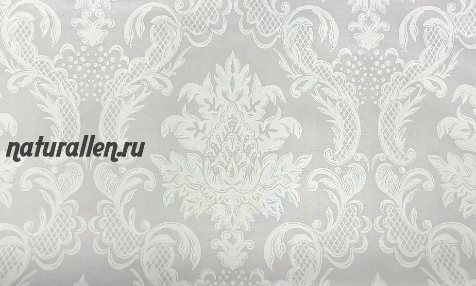 Пододеяльник лен/хлопок 50/50 светлая сирень