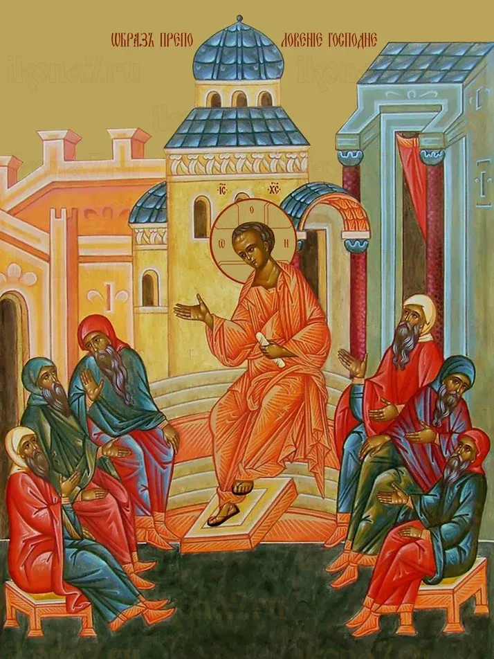 Преполовение Господне Икона печатная (холст на дереве)