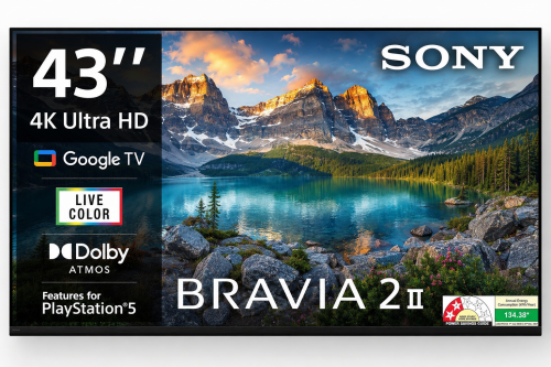 Телевизор Sony Bravia 2 II K-43S25M2 4K Ultra HD