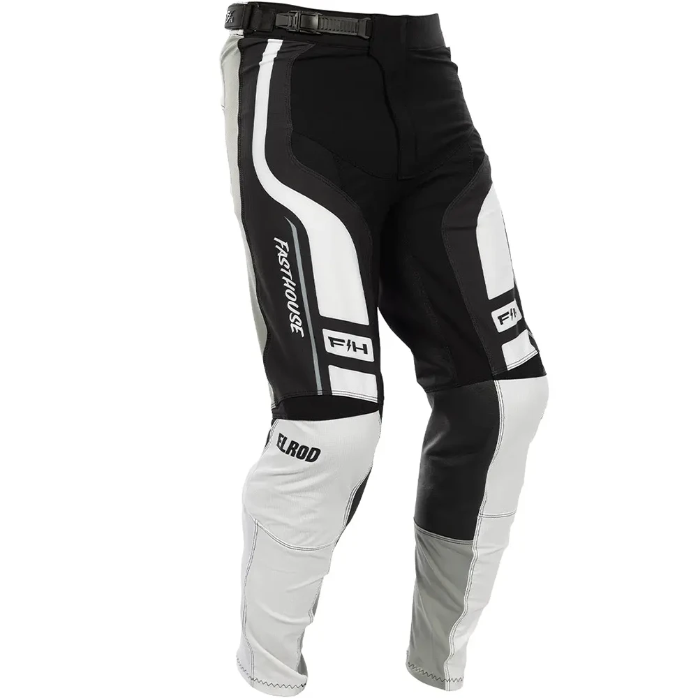Fasthouse Elrod React White/Black штаны для мотокросса