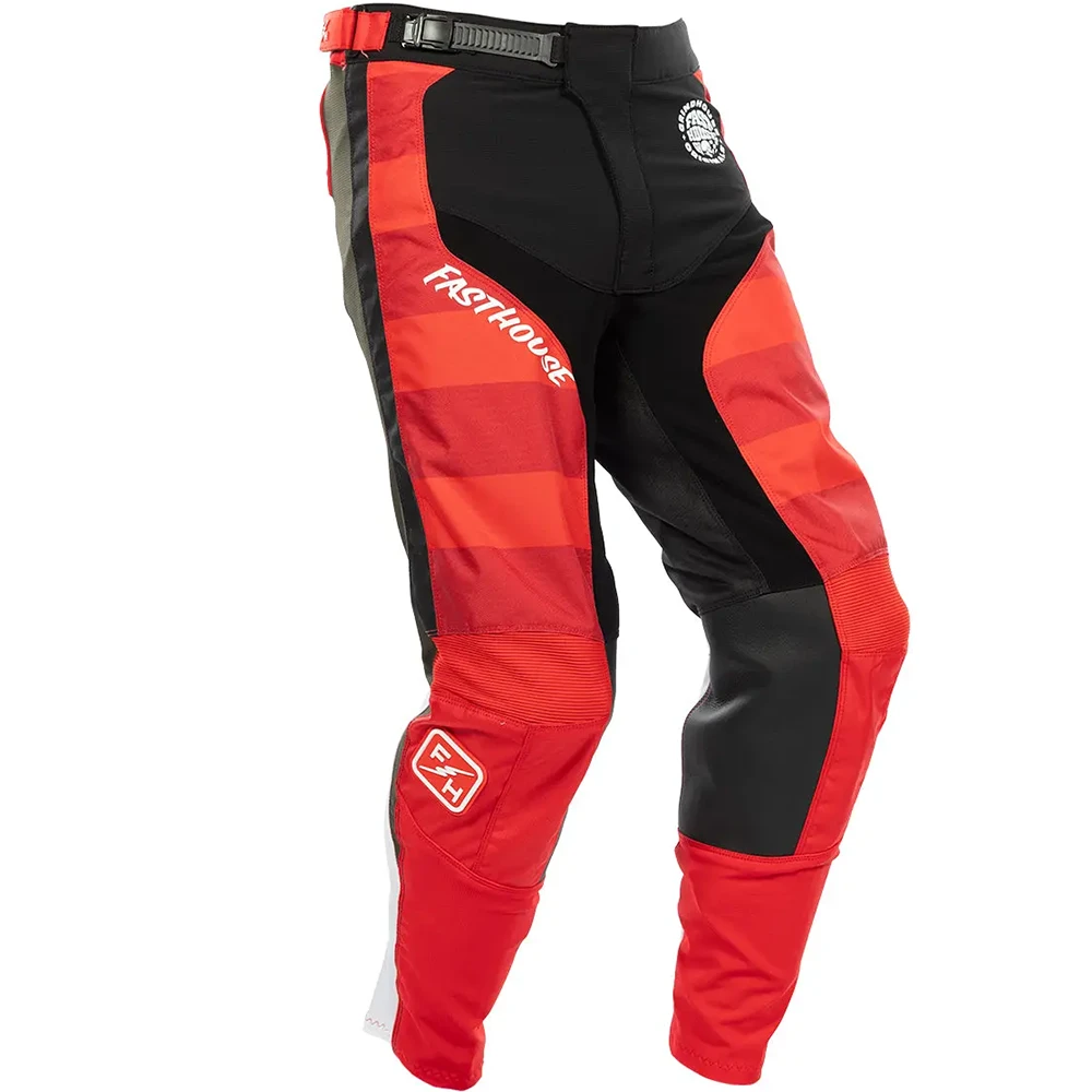 Fasthouse Grindhouse Atomic LS Racing Red/Black штаны для мотокросса
