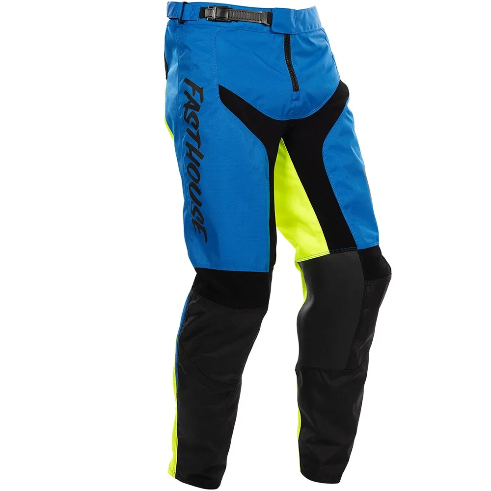 Fasthouse Carbon Echo Electric Blue/High Viz штаны для мотокросса