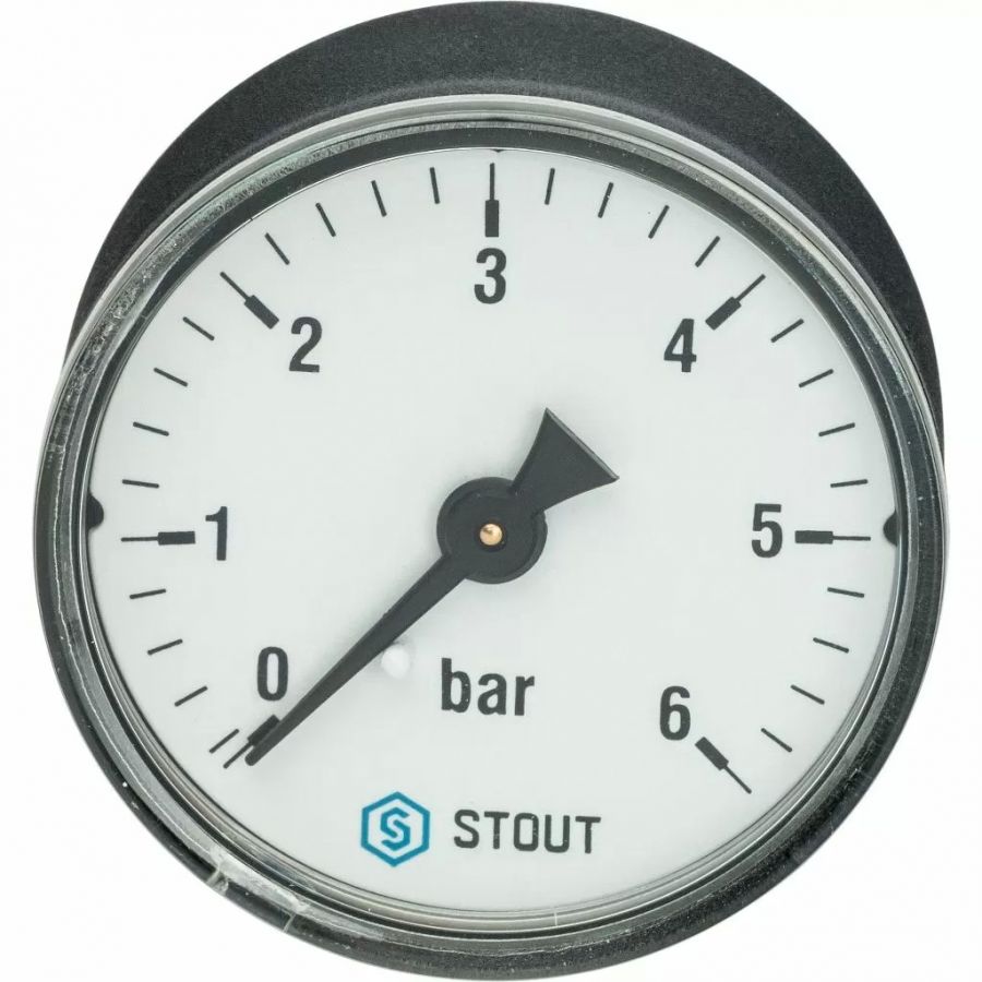 Манометр аксиальный Stout (корпус ? 50 мм) SIM-0009-501008