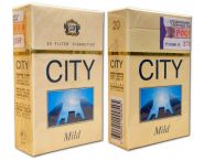 Винтажные сигареты - CITY Mild. Россия, 2000-е годы. Лиггетт-Дукат. ГОСТ 3935-81. РЕДКИЕ. Оригинал verified