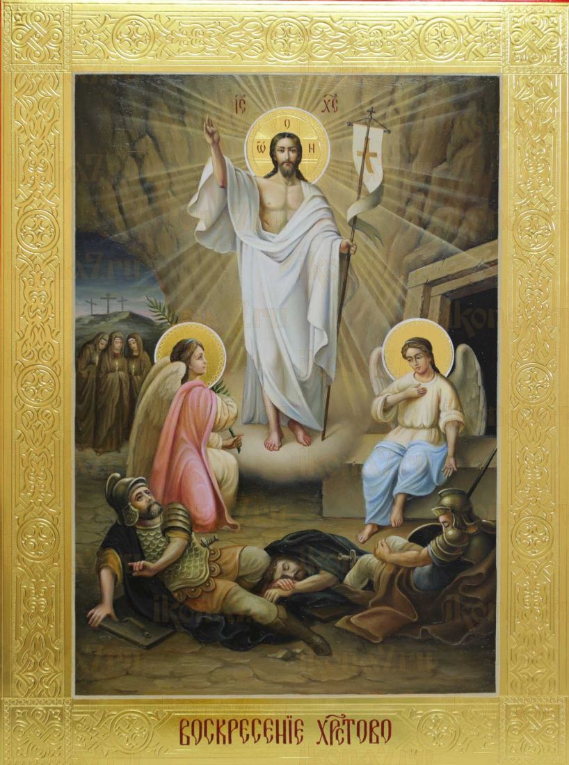 Икона Воскресение Христово (Сошествие во ад) (UV-печать)(10566)