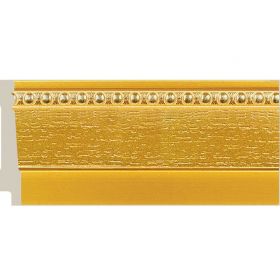 Багет Cosca Плинтус 90 Золотой B1090/GS2 Д240хШ1.5хВ9см  / Коска.