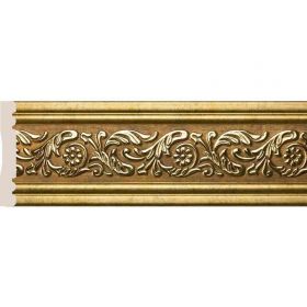 Багет Cosca Бордюр 100 Античное Золото W1010/G327 Д240хШ1хВ100см / Коска.