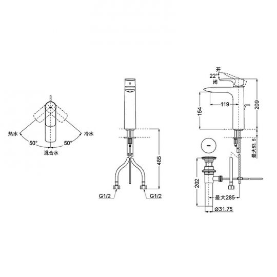 Смеситель для раковины Toto MH/Neorest TLG04304R ФОТО