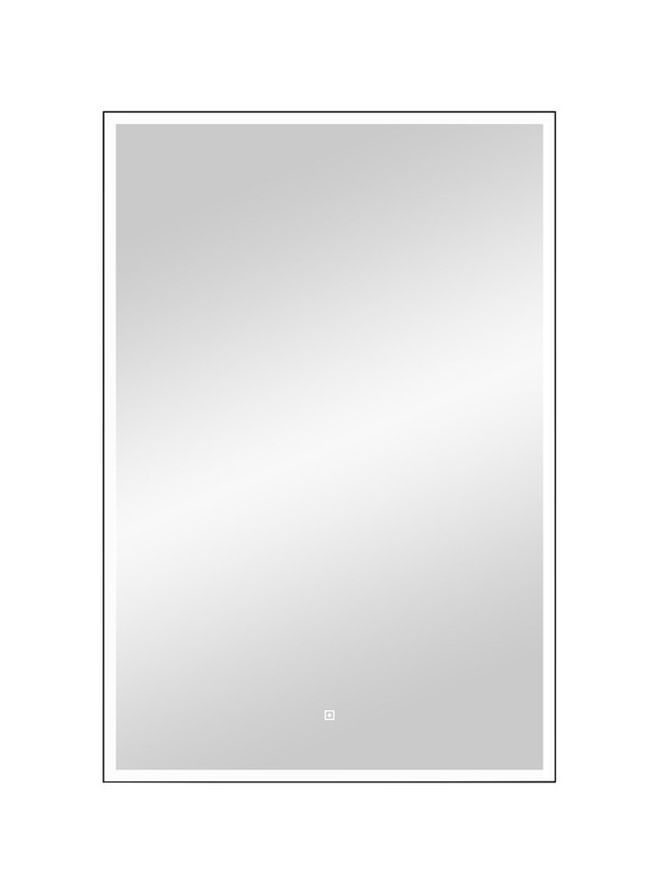 Зеркало Continent "Frame black standart" 700x1000 ЗЛП2616