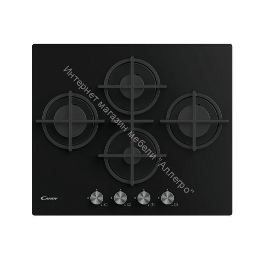 Газовая варочная панель Candy CVG6DPB черный