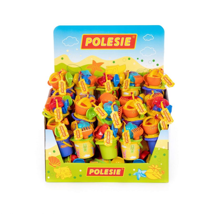 Набор песочный (дисплей №25) Polesie (в дисплее 48 наборов)