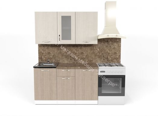 Кухонный гарнитур Ольга медиум 1 1400 мм