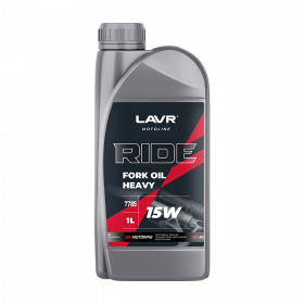 Вилочное масло RIDE Fork oil 15W LAVR MOTO, 1 л / Ln7785