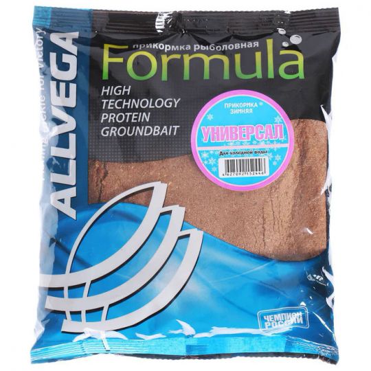 Прикормка ALLVEGA Formula Winter 0,5кг УНИВЕРСАЛЬНАЯ