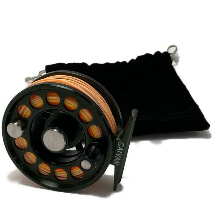 Катушка нахлыстовая GALVAN (США) OB-3 (черный)