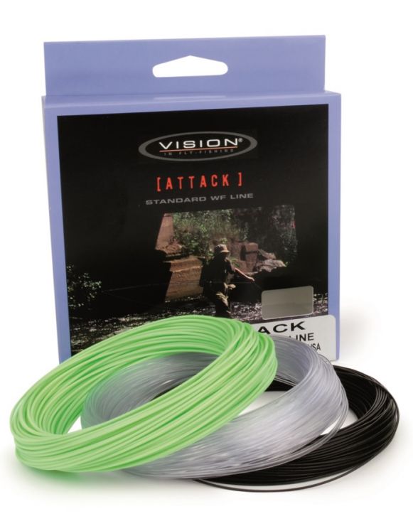 Шнур нахлыстовый VISION Attack VC7S (тонущий)