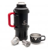 Термос DAKAR 1900 мл (складные ручки, ситечко) СЛЕДОПЫТ