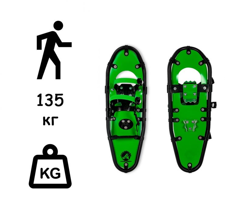 Снегоступы Маяк (86х25см) до 135кг