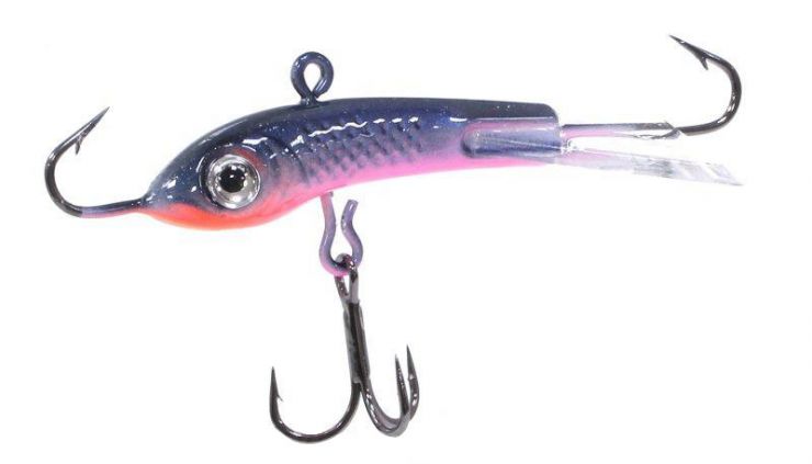 Балансир JIG MASTER Пират 6см 10гр цвет Черная жемчужина