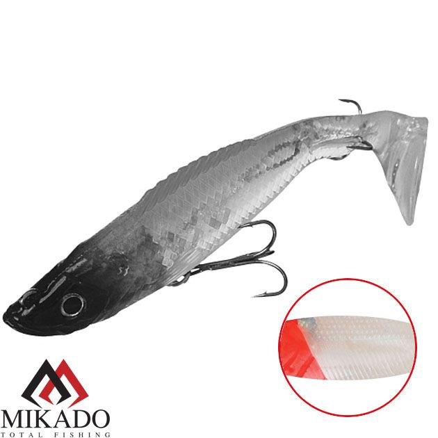 Виброхвост MiKADO Crystal Fish WXH-59-10CM-141 оснащенный