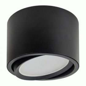 Feron св-к накл. спот под лампу GX53 HL361 черный поворотный 100x100x65
