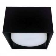 Feron св-к накл. спот под лампу GX53 HL360 черный квадрат 85x85x55