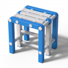 Табурет пластиковый для бассейна