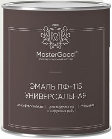 Эмаль ПФ 115 Универсальная Master Good 2.7кг Серый, Алкидная / Мастер Гуд.
