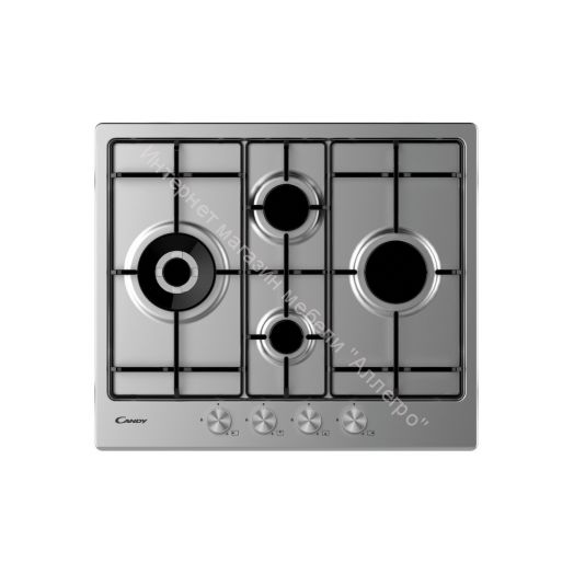Газовая варочная панель Candy CHW 6 D4 WPX нержавеющая сталь