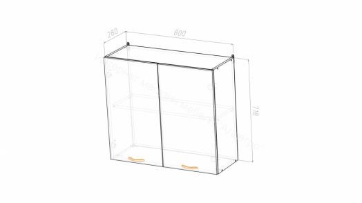 Кухонный гарнитур Лотос медиум 2 1400 мм