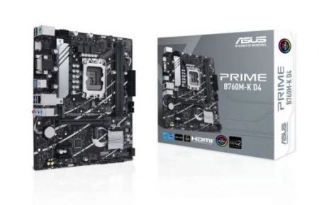 Материнская плата 1700 Asus B760M-K D4 Prime