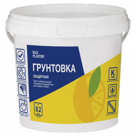 Грунт Silk Plaster для Жидких Обоев 5.5л (7кг) / Силк Пластер