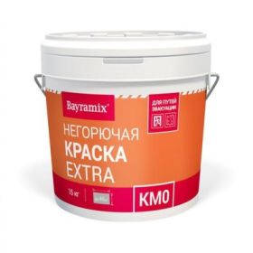 Краска Пожаробезопасная Bayramix KM0 Extra 9л КМ0Е 313 для Внутренних Работ / Байрамискс.