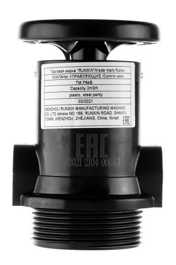 Блок ручного управления умягчителем Runxin F64B