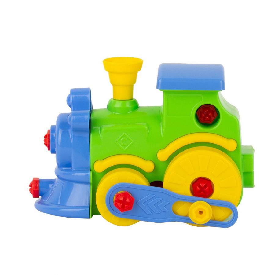 Игрушка «Паровозик» (26 предметов, отвертка 1шт., шестигранник 1шт.)