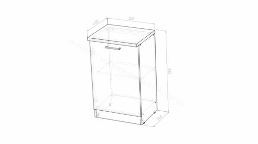 Кухонный гарнитур Сюита прайм 400 1100х2000 мм