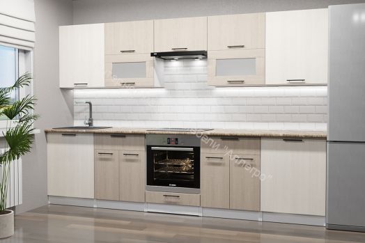 Кухонный гарнитур Кварц 3000 мм