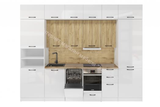 Кухонный гарнитур Жасмин экстра 3000 мм