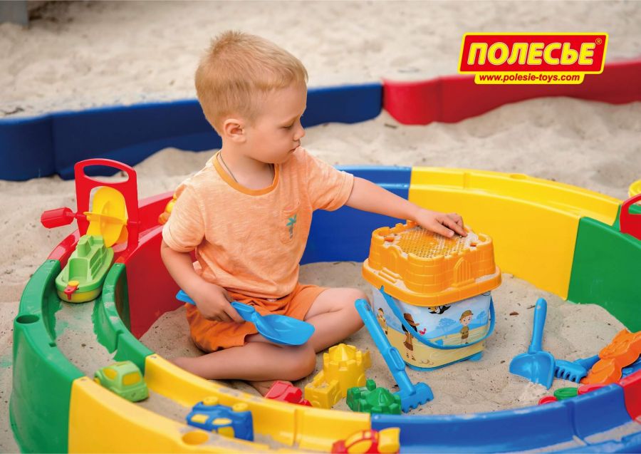 Песочница "Кольцо" 1360 мм с набором