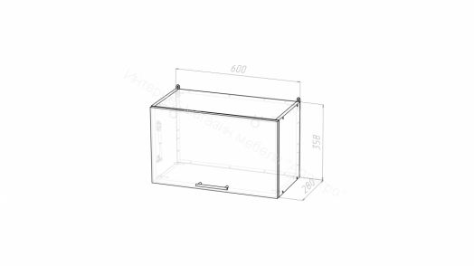 Кухонный гарнитур Жасмин мега прайм 1200х1600 мм