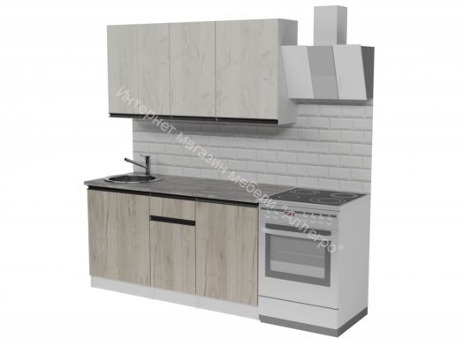 Кухонный гарнитур Паола нормал 1500 мм