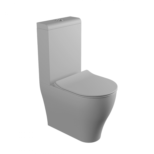 Напольный компакт унитаз Flaminia App Monoblock WC AP116G схема 4