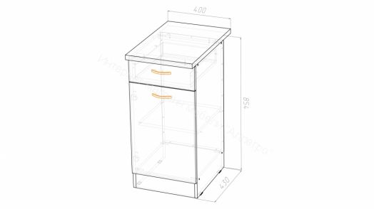 Кухонный гарнитур Лариса макси 3 1800 мм