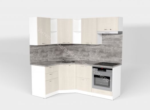 Кухонный гарнитур Лариса оптима 4 1400х2000 мм