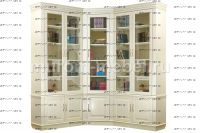 Шкаф книжный угловой Флоренция 3