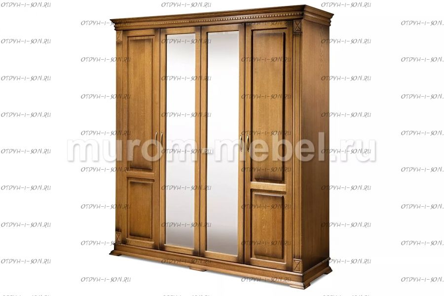 Шкаф 4-дверный Флоренция 2