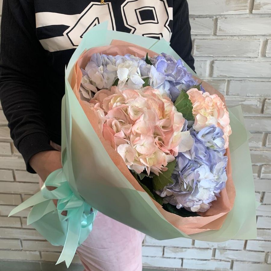 Букет гортензии 5