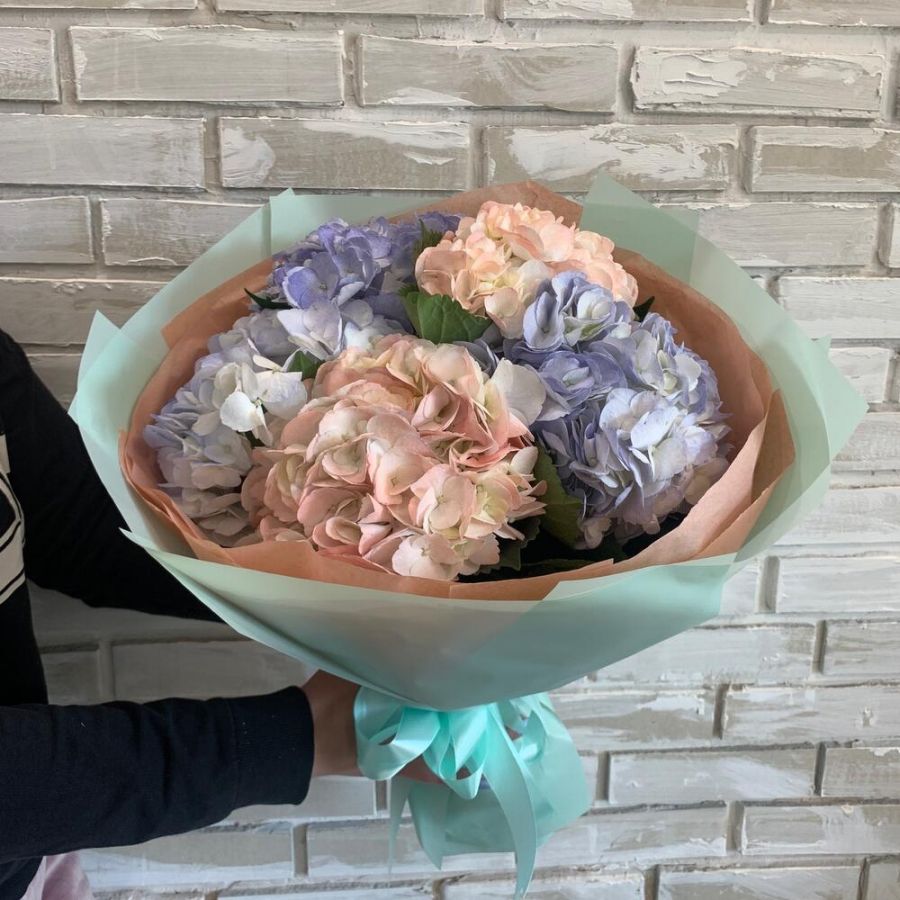 Букет гортензии 5