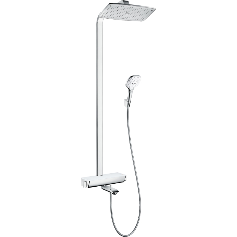 Душевая система Hansgrohe Raindance E 27113400 белая хром схема 1